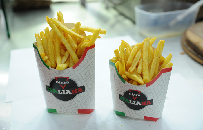 Mali i veliki pomfrit Italiana